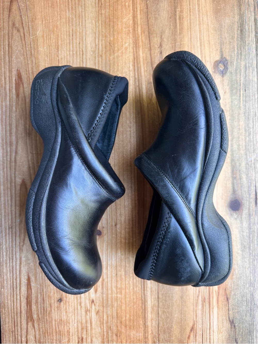 Dansko Hennie Black Leather Mary Jane Comfort Shoes 41 10.5–11